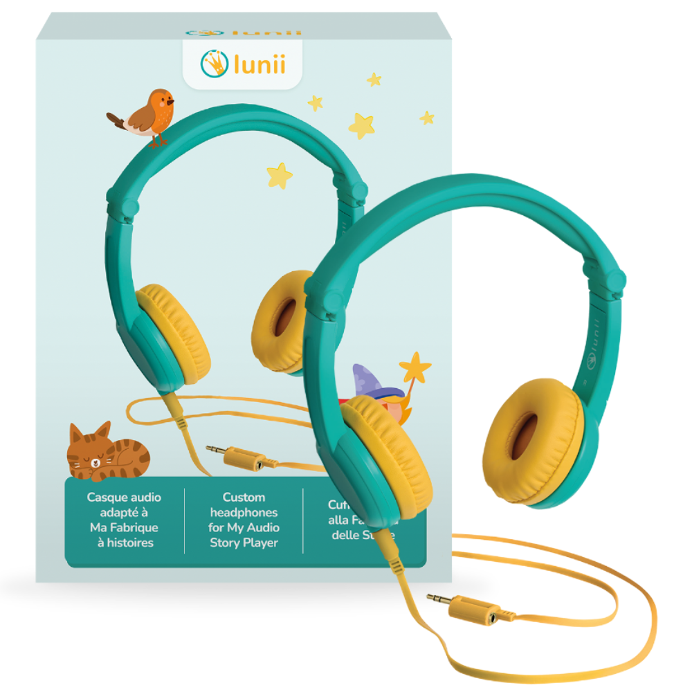 Lunii - Casque Audio Octave Pour Enfants De 3 Ans À 8 Ans- Compatible Avec Ma Fabrique À Histoires Et Flam - Casque Filaire Pour Musique Ou Histoires Audio reconditionné Lunii - Casque Audio Octave Pour Enfants De 3 Ans À 8 Ans- Compatible Avec Ma Fabrique À Histoires Et Flam - Casque Filaire Pour Musique Ou Histoires Audio reconditionné