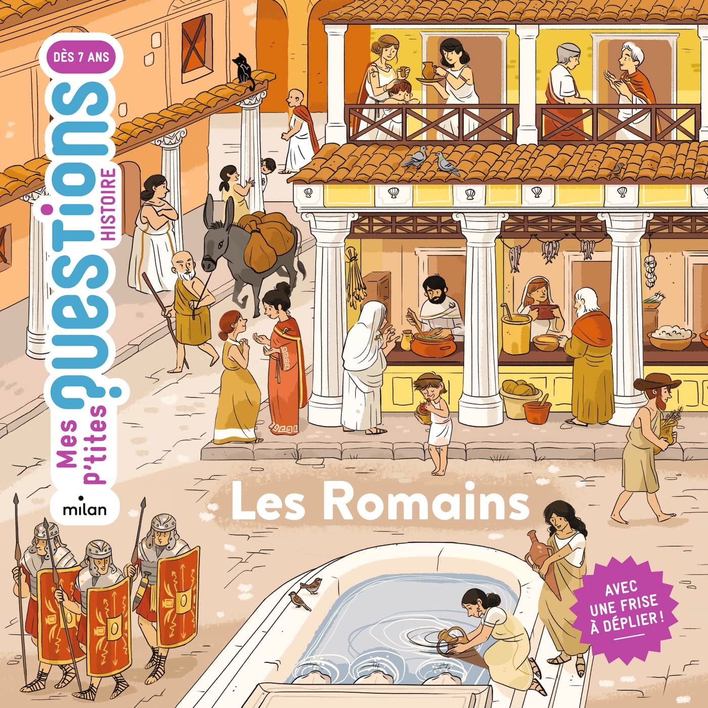 Eburodunum et ses artisans - Livre enfant sur l'Epoque Romaine en suisse main image 1