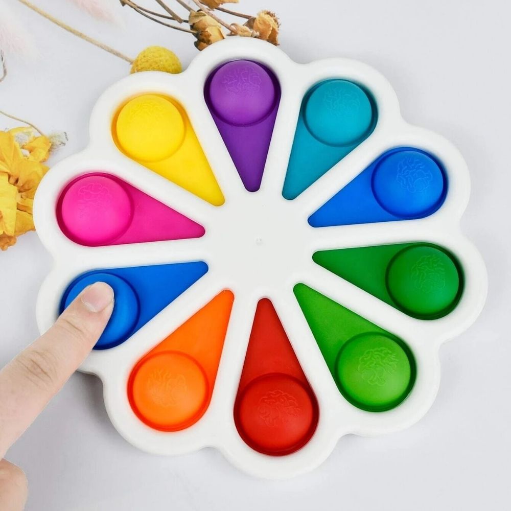 POP IT Haut de gamme– Fleur – Fidget toys - Eveil-Montessori Maroc