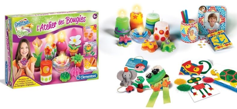 Coffrets Arts créatifs - Bougies, sciences, parfums, Chimie.