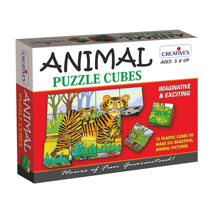 Animal Puzzle Cubes