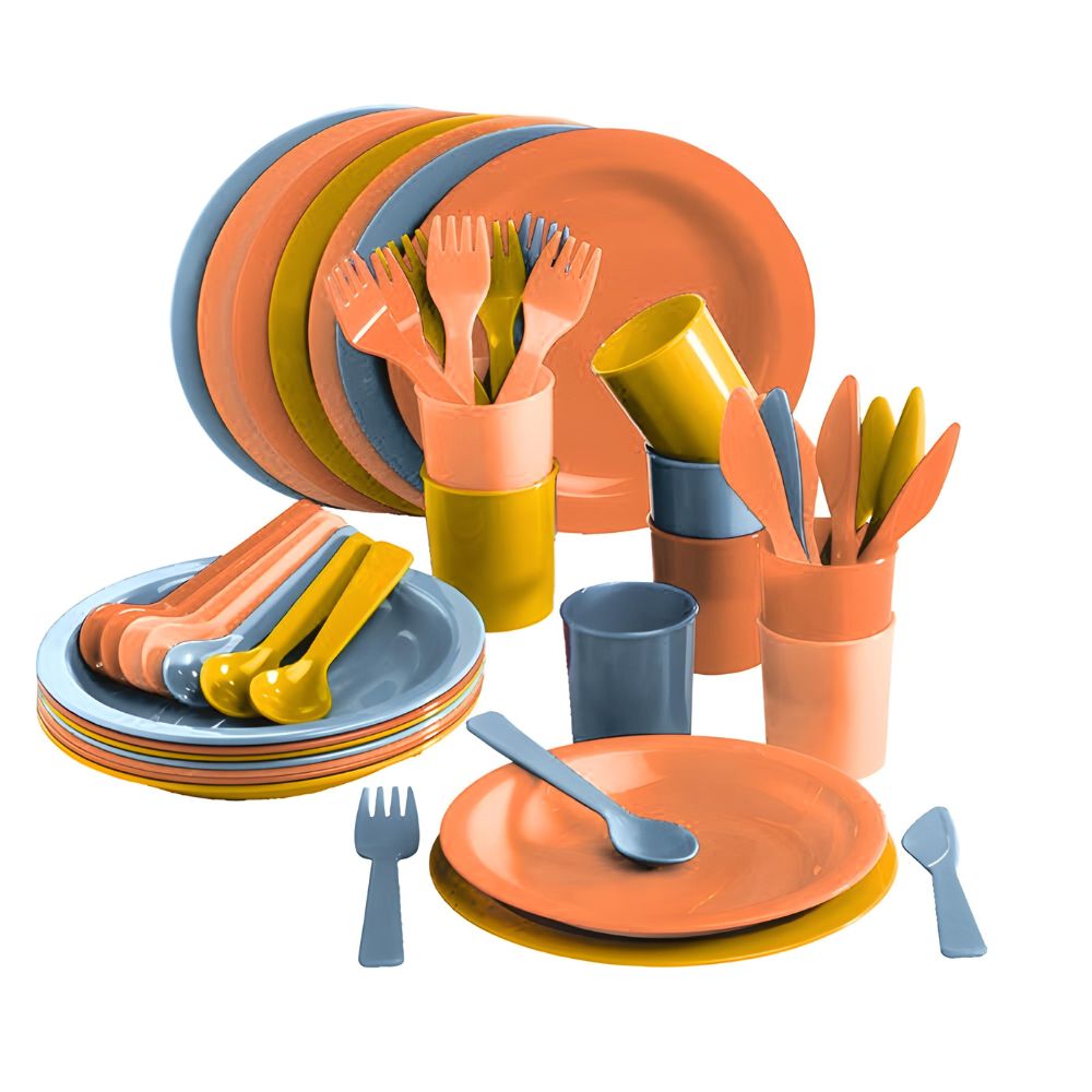 Dinette 28 pièces, 4 couverts - Eveil-Montessori Maroc