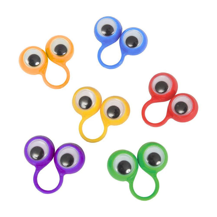 Finger Eyes - Marionnettes à doigts gros yeux - Lot 4 - 4 - Eveil Montessori Maroc