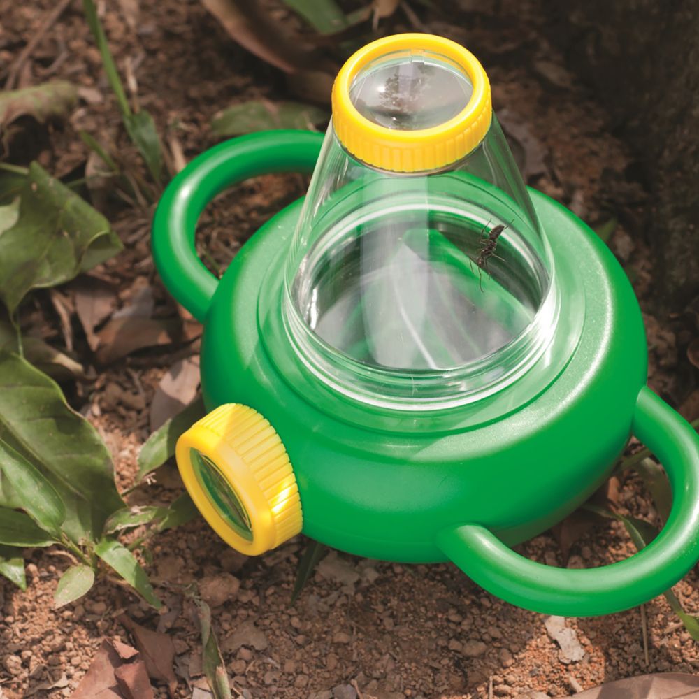 Loupe d'observation d'insectes - boîte loupe 2 visions pour enfant