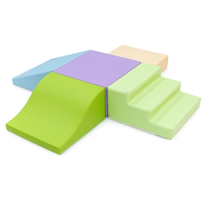 Parcours de motricité "Podium" - couleurs pastel