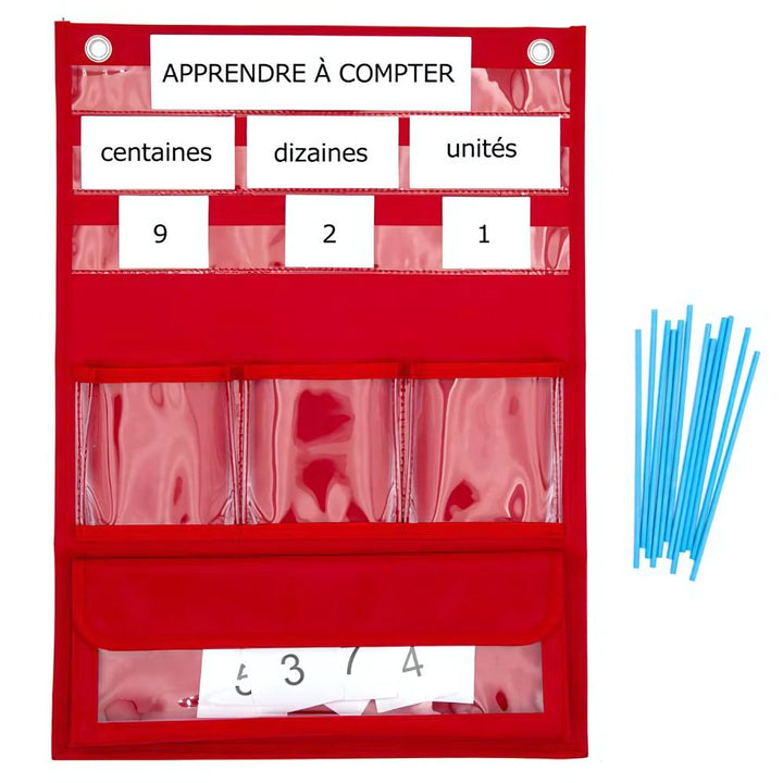 Pochette Murale - Apprendre à Compter