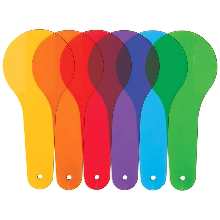 Sachet de 6 Palettes Translucides 15cm