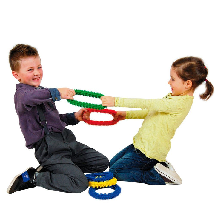 Anneaux tactiles - Lot de 4