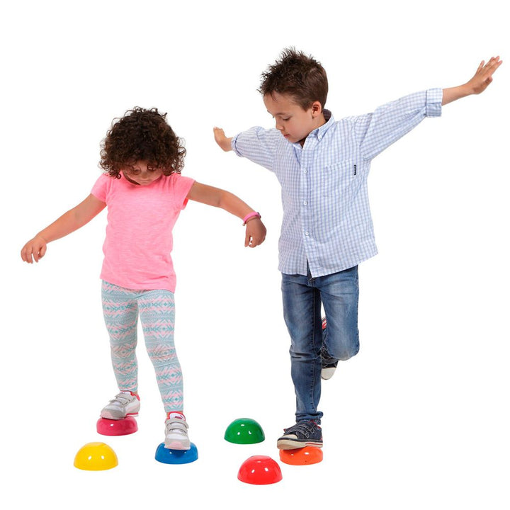 Lot de 6 Demi-sphères d'équilibre "Junior Stone"