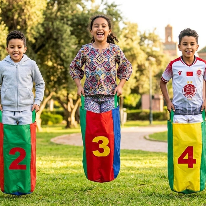 Sac à sauter numéroté résistant (à l'unité) - 4 - Eveil Montessori Maroc