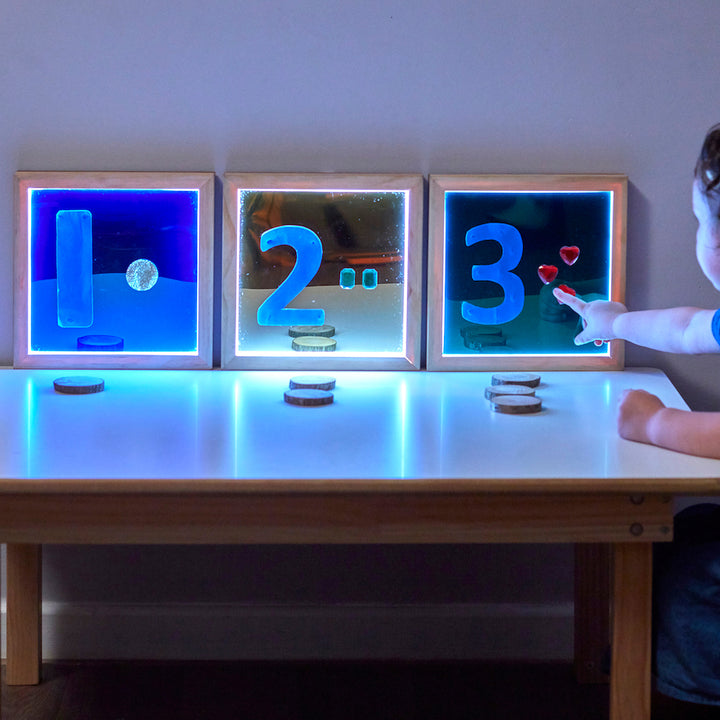 Set de 3 Miroirs Lumineux Mobiles