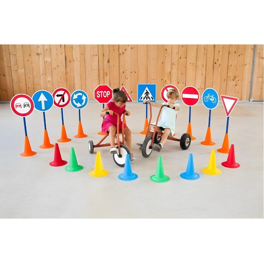 12 panneaux de circulation routière - 86cm