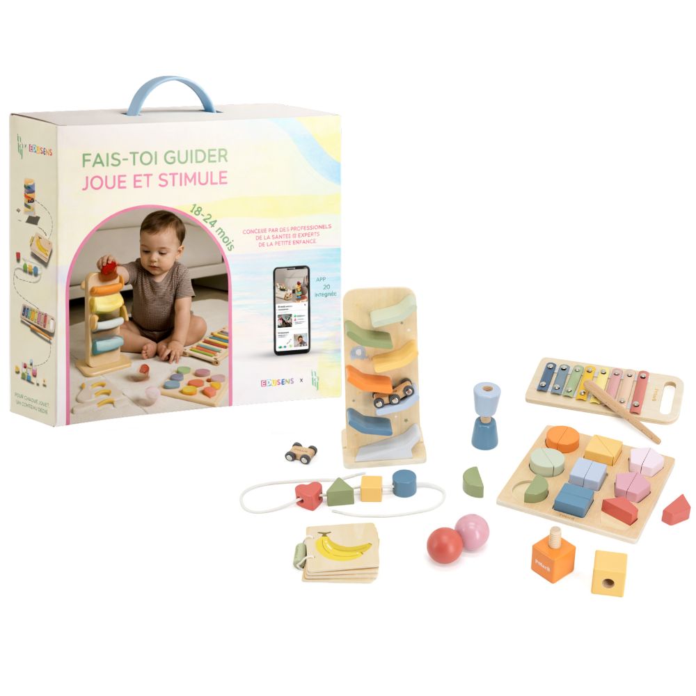 Box de jouets 18-24 mois - 1 - Eveil Montessori Maroc