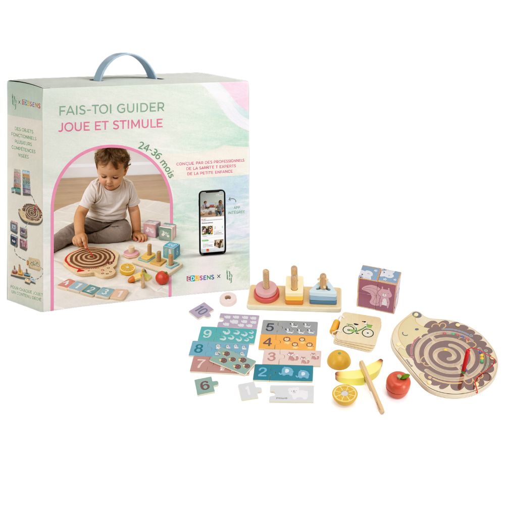 Box de jouets 24-36 mois - 1 - Eveil Montessori Maroc