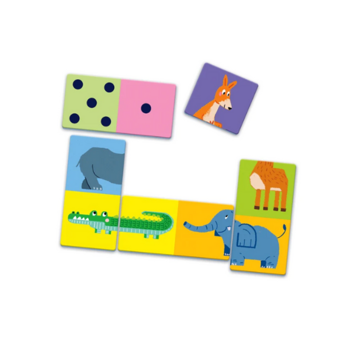 Dominos chiffres et animaux