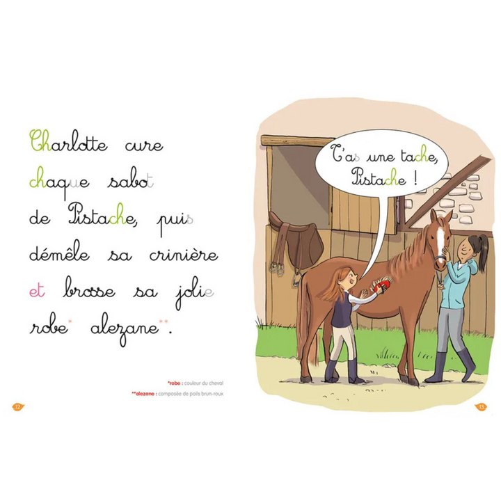 À cheval, Charlotte !, niveau 2 - J'apprends à lire Montessori