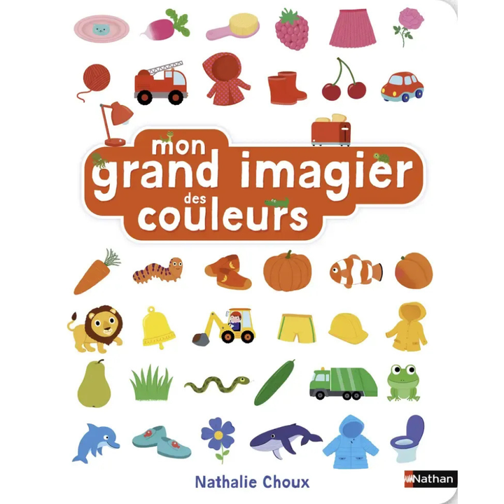 Mon grand imagier des couleurs - 1 - Eveil Montessori Maroc