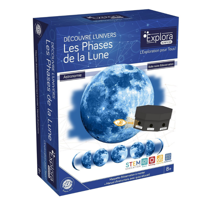 Boîte expérience lunaire - sciences