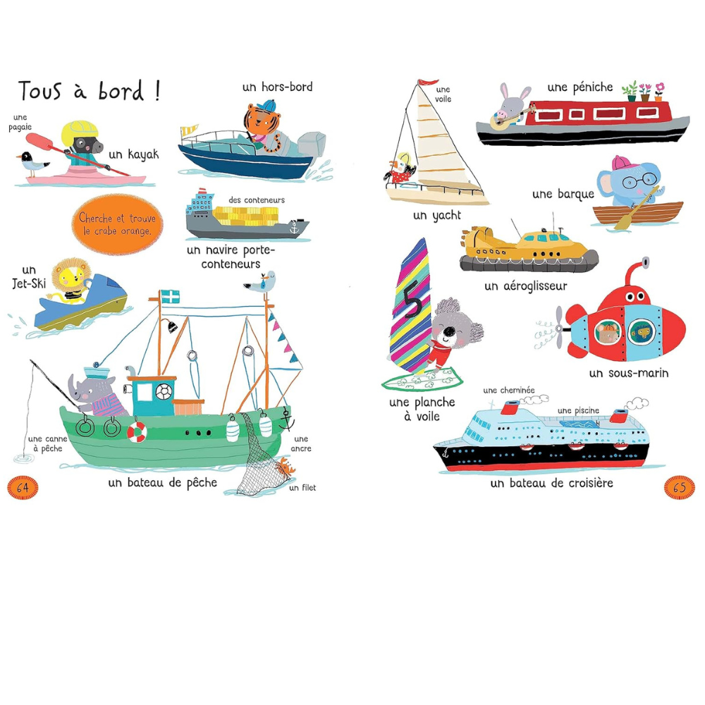 Mes 1000 premiers mots avec des cherche et trouve