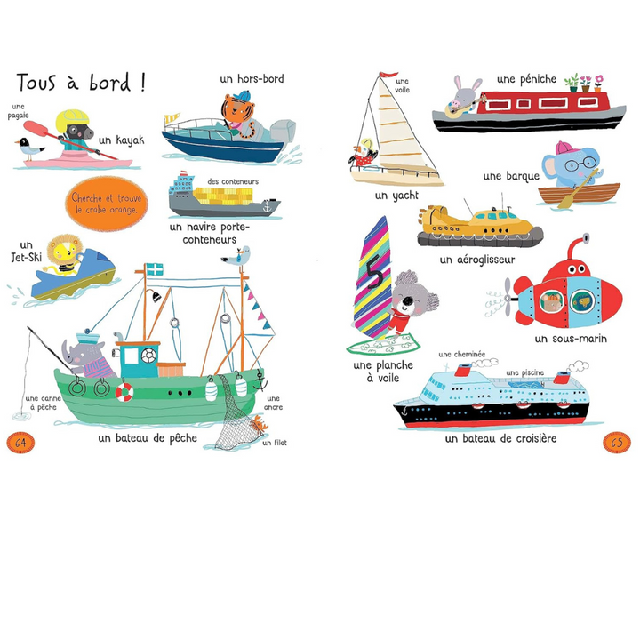 Mes 1000 premiers mots avec des cherche et trouve