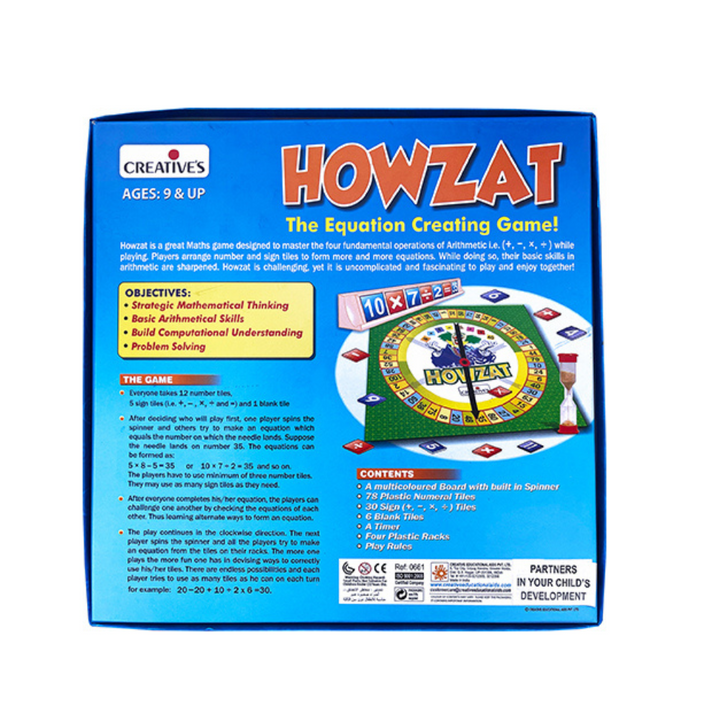 Howzat : Jeu à Grande Vitesse pour apprendre à calculer