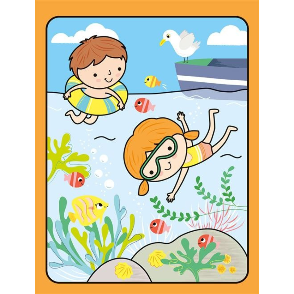 Livre de Peinture Surprise à l'eau – La Mer