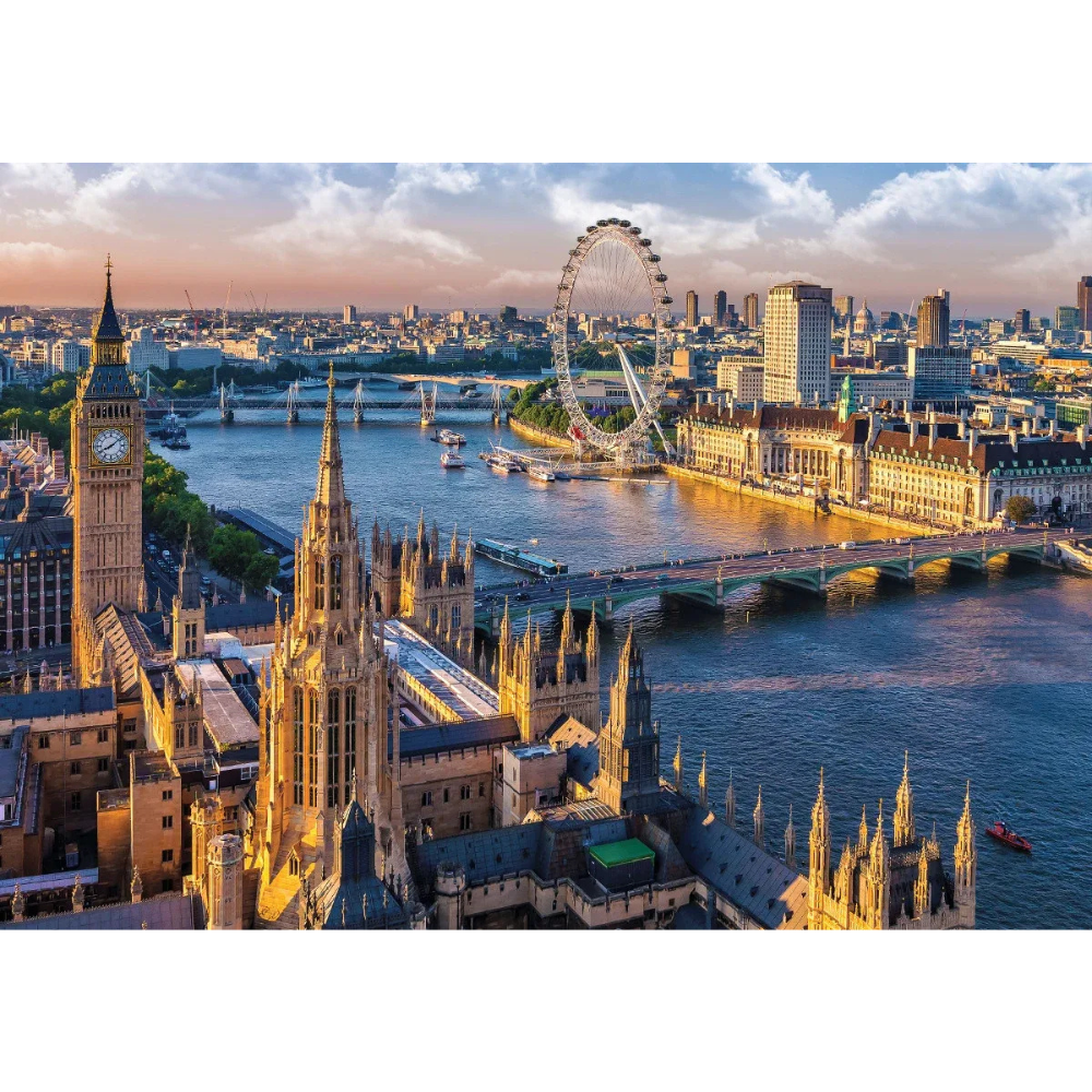 Puzzle Trefl Premium Quality 1000 Pcs London - Réf.10404 Puzzle Trefl Premium Quality 1000 Pcs London - Réf.10404 - 3 - Eveil Montessori Maroc