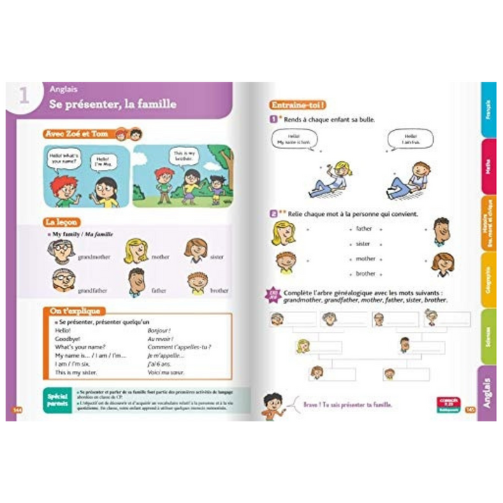 Je Comprends Tout CP - Tout en un (cours + exercices) pour réviser tout le programme du CP dans toutes les matières