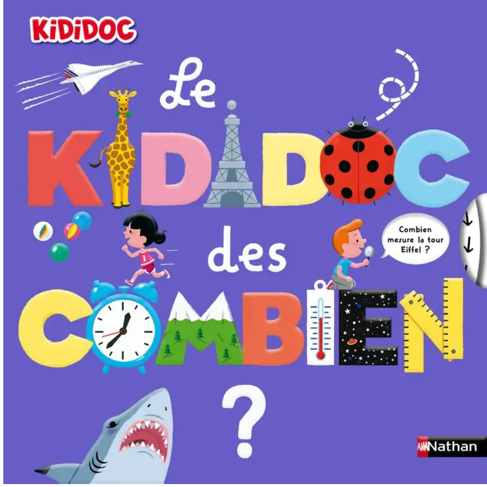 Le Kididoc des combien - Livre Pop-up - Dès 4 ans - 1 - Eveil Montessori Maroc
