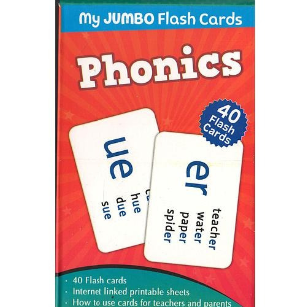 Phonics – Boîte de Flash Cards Éducatives - 2 - Eveil Montessori Maroc