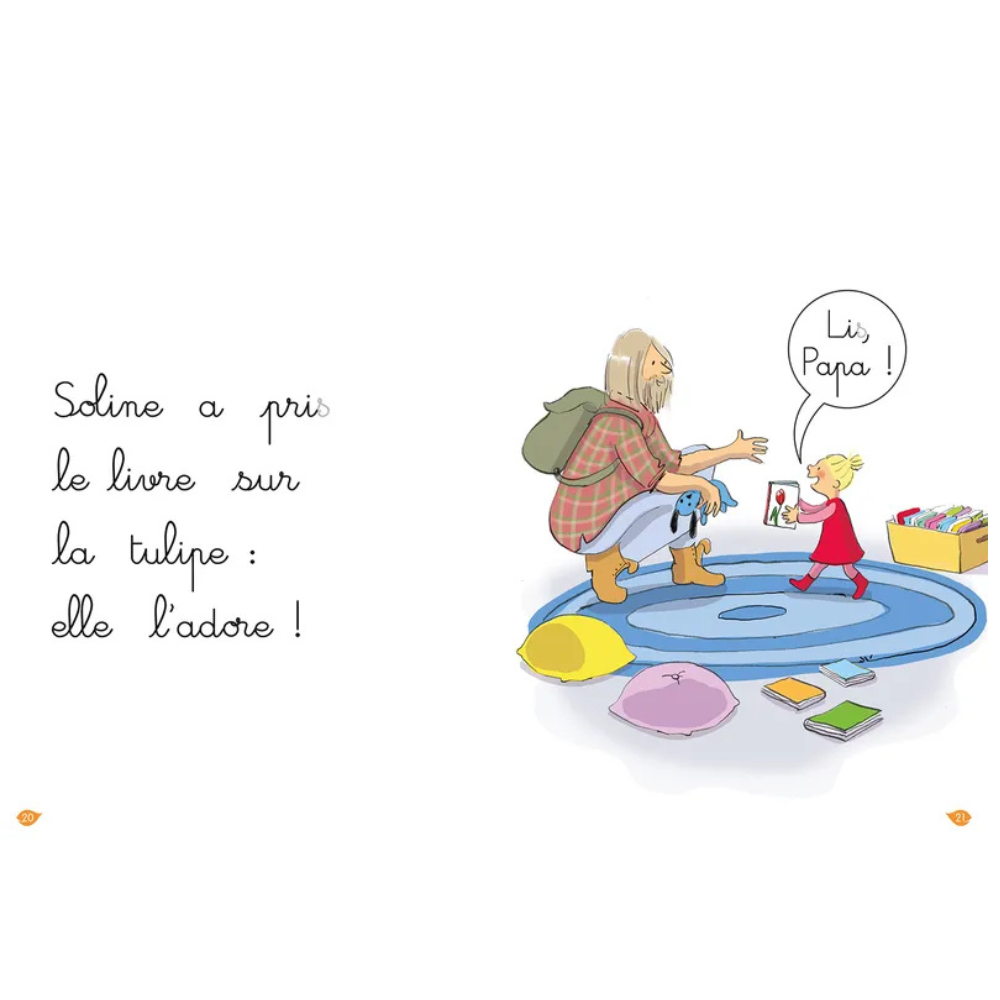 Sortie à la médiathèque, niveau 1 - J'apprends à lire Montessori