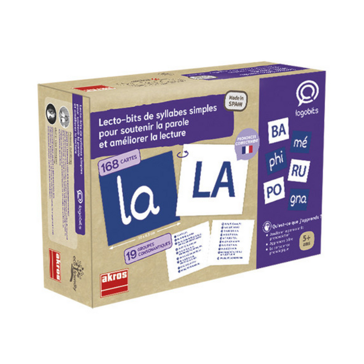 Lecto-bits de syllabes simples pour soutenir la parole et améliorer la lecture