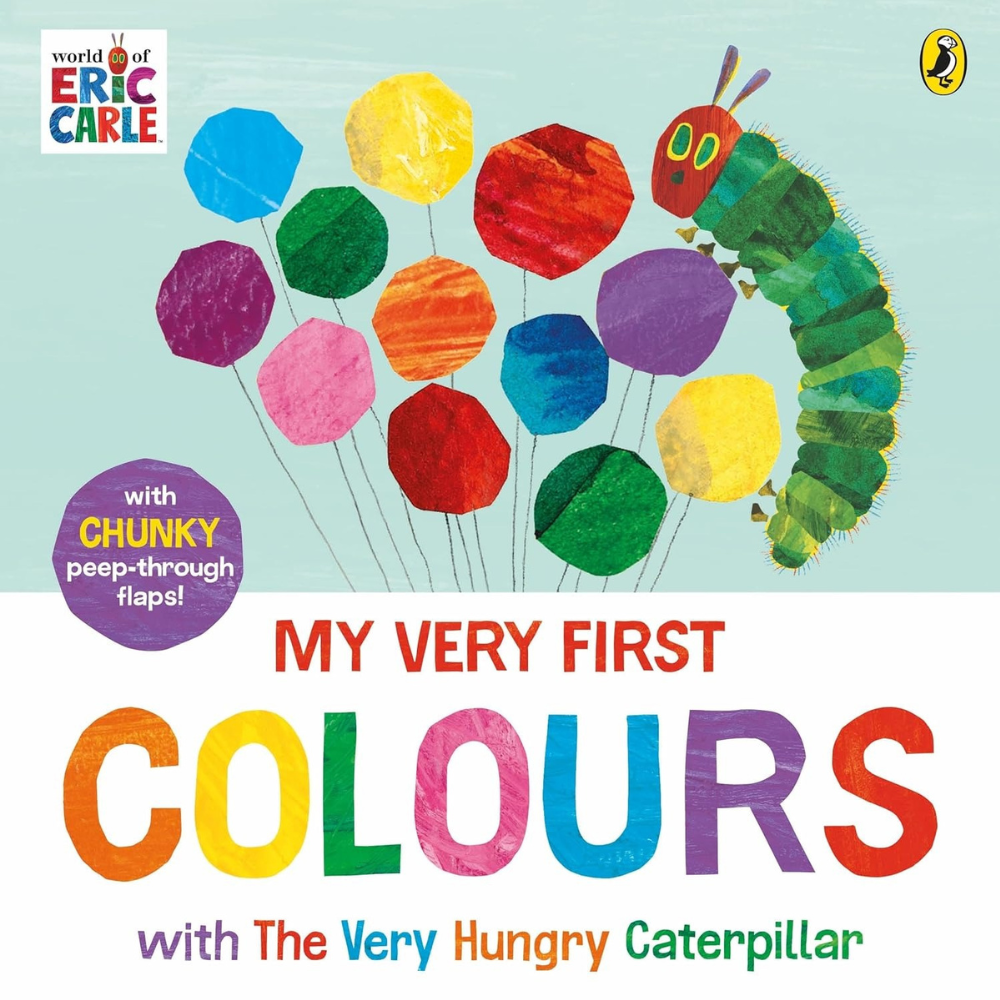 My Very First Colours with The Very Hungry Caterpillar: A Lift-the-Flap Book - 1 - Eveil Montessori Maroc