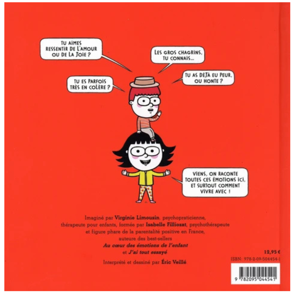 Le livre de mes émotions - 6 histoires pour comprendre ses sentiments au quotidien - dès 4 ans