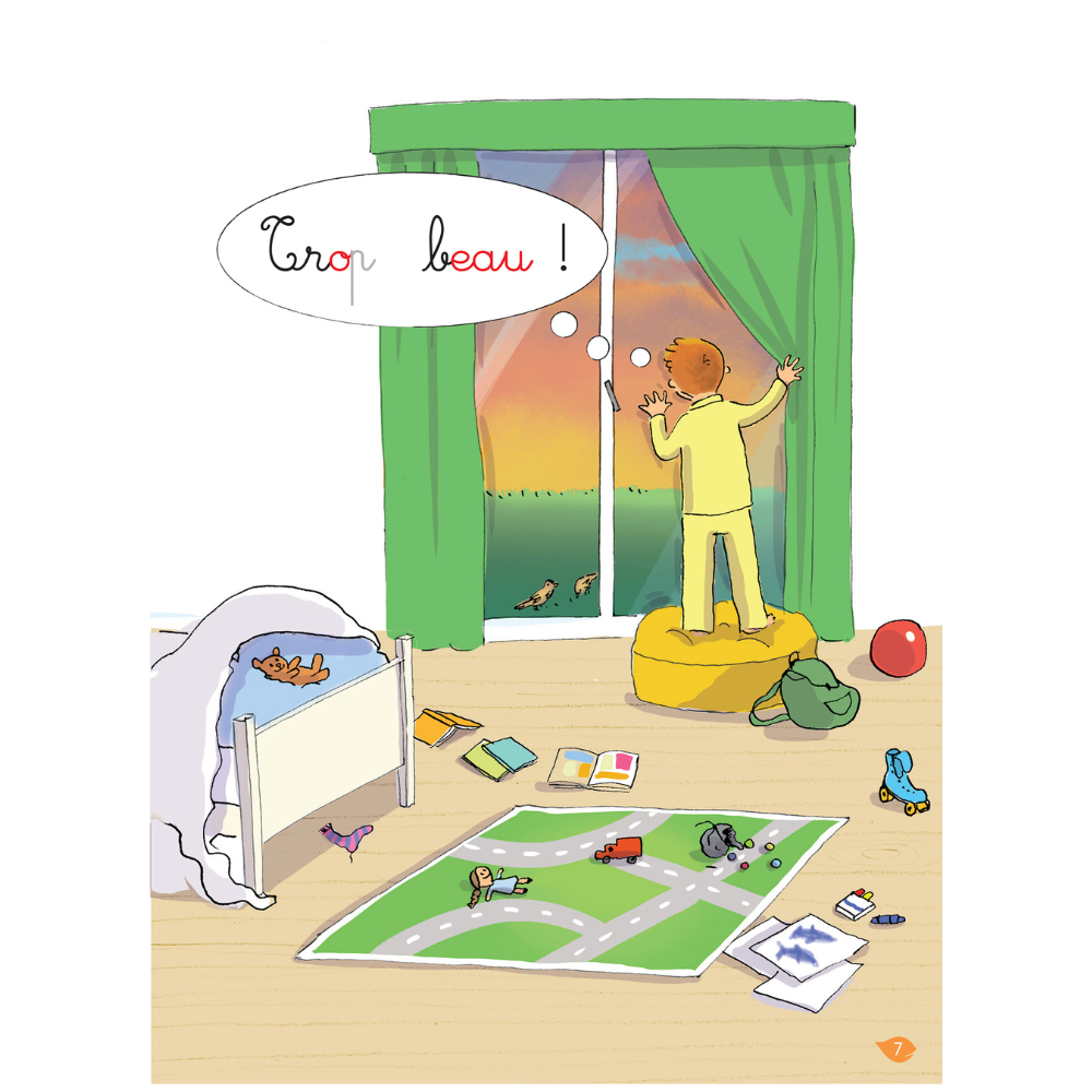 Léo à la pêche, niveau 3 - J'apprends à lire Montessori