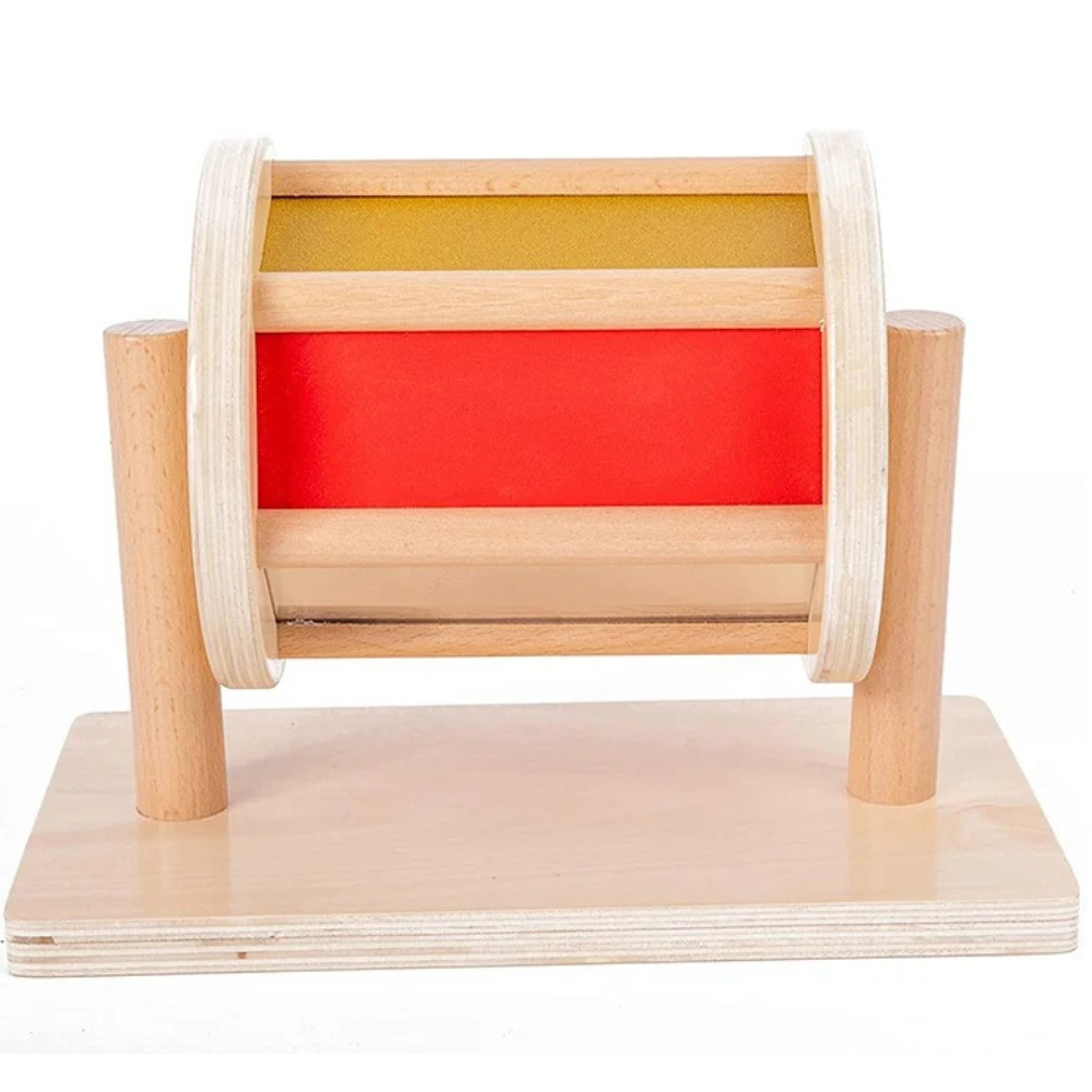 Petit tambour rotatif tactile avec miroir