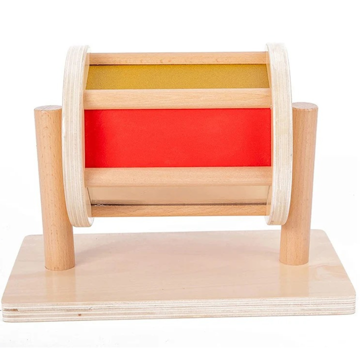 Petit tambour rotatif tactile avec miroir