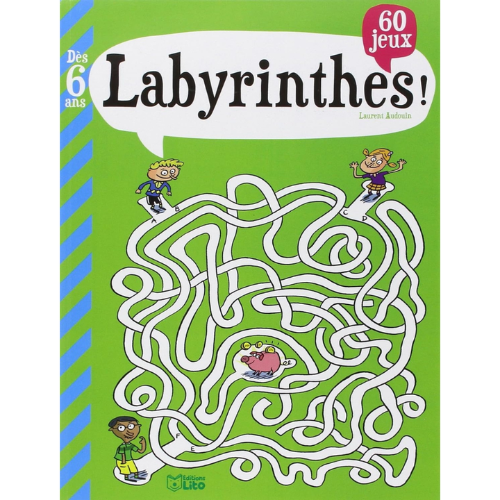 Livre jeux : Labyrinthe - 1 - Eveil Montessori Maroc