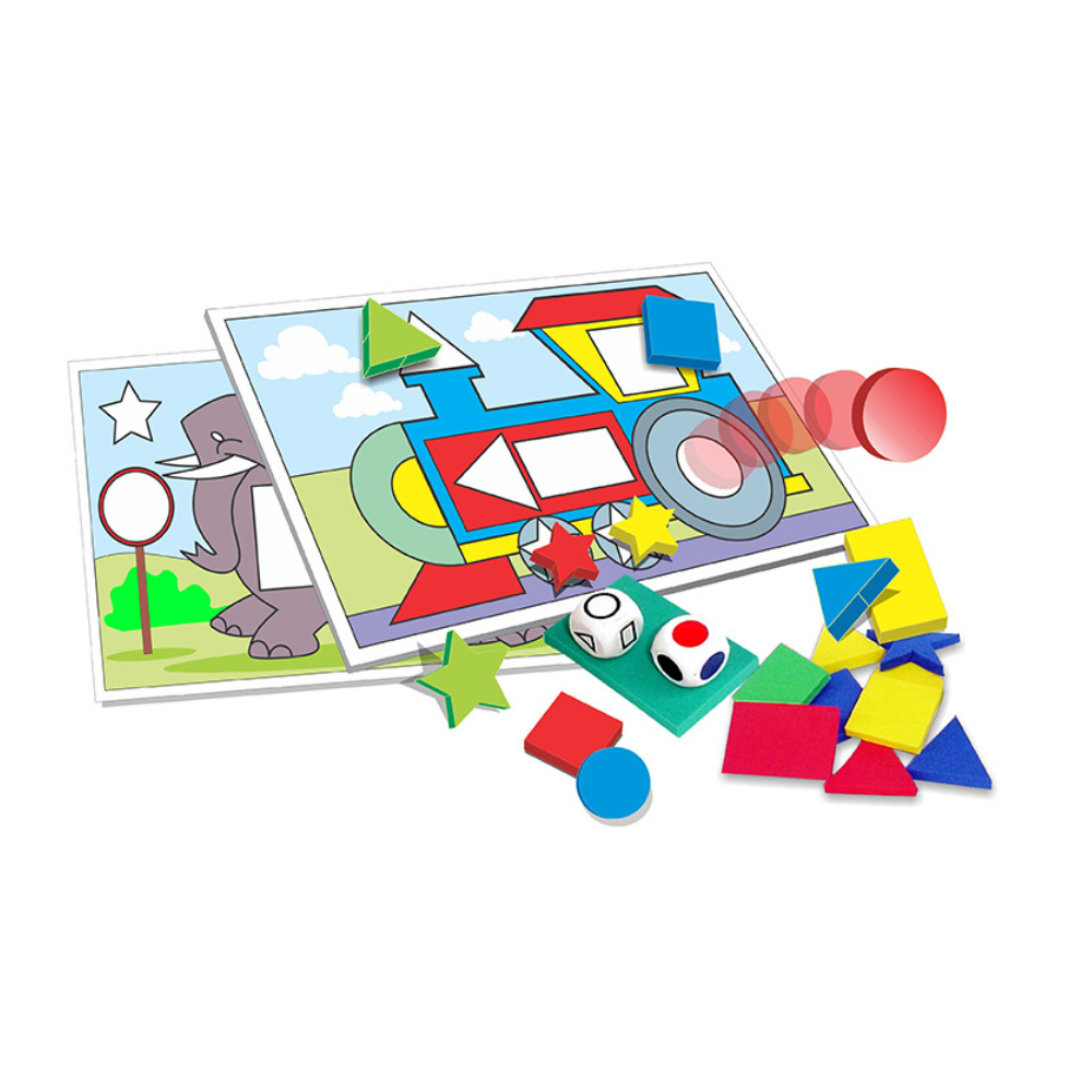 Amusez-vous avec les formes et les couleurs !