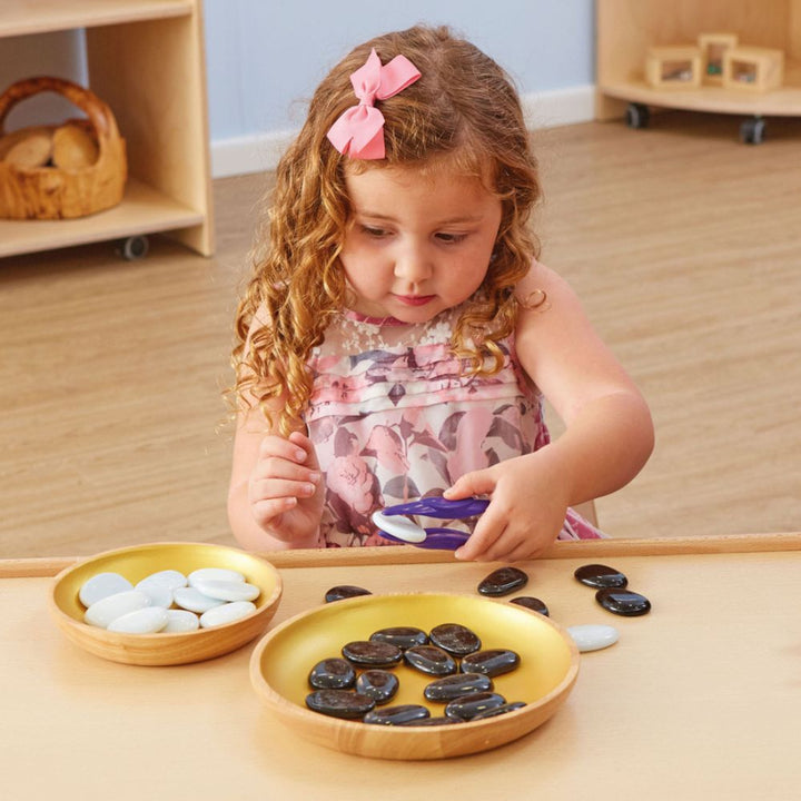 Baril de 12 Pinces de Tri 6 Couleurs Assorties