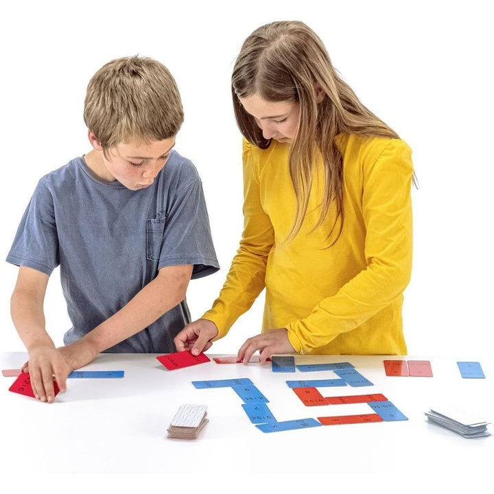 Domino des divisions - 2 - Eveil Montessori Maroc
