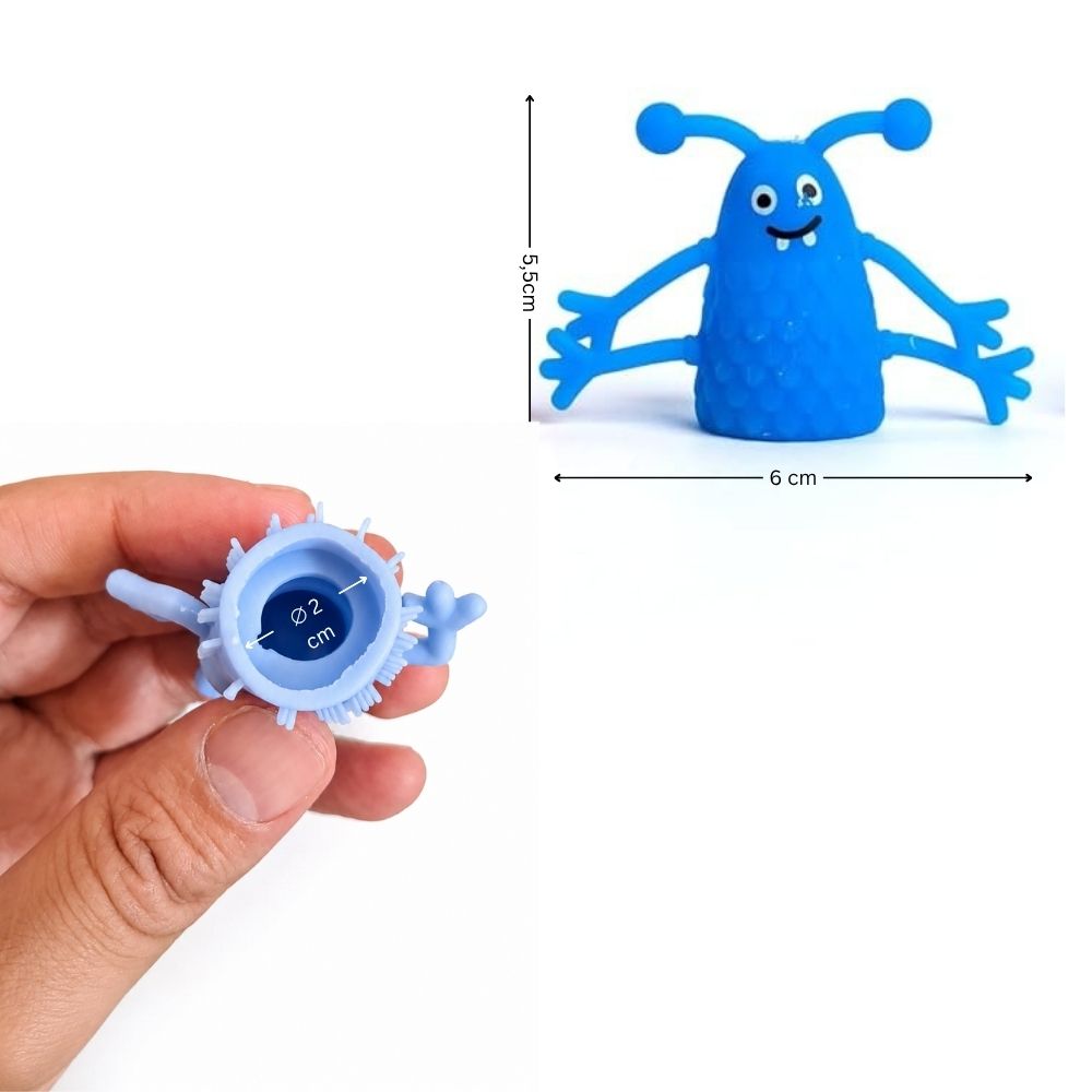 Finger Friends - Marionnettes à doigts rigolotes - Monstres - Lot 5 - 5 - Eveil Montessori Maroc