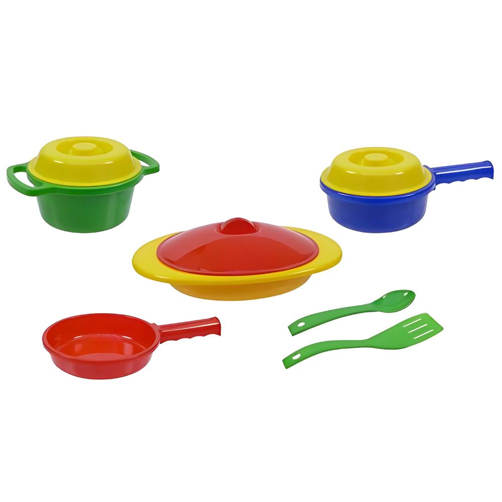 Set de Cuisine 10 pièces - Couleurs vives