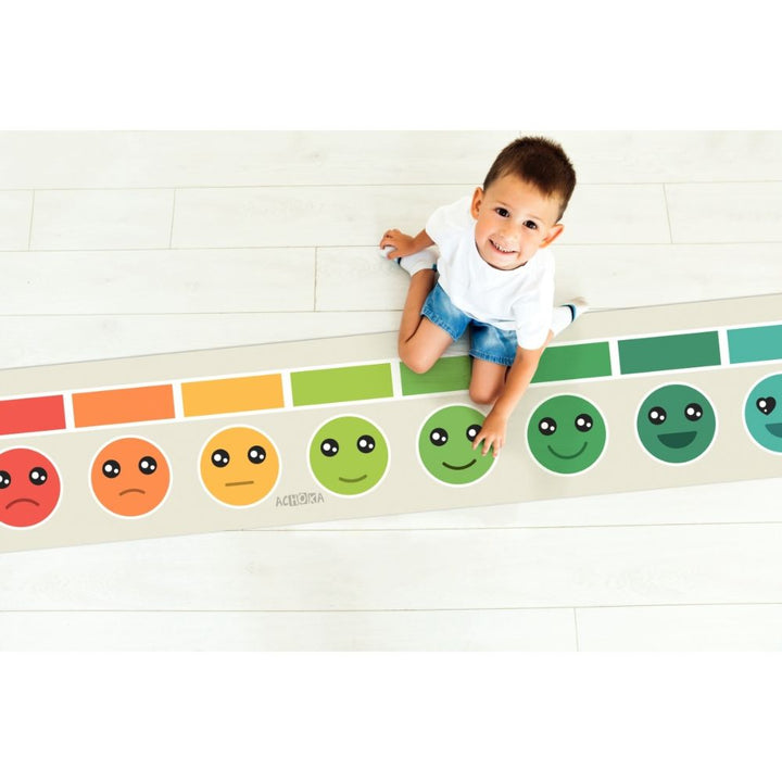 Tapis d'activité 280x50cm Les Émotions