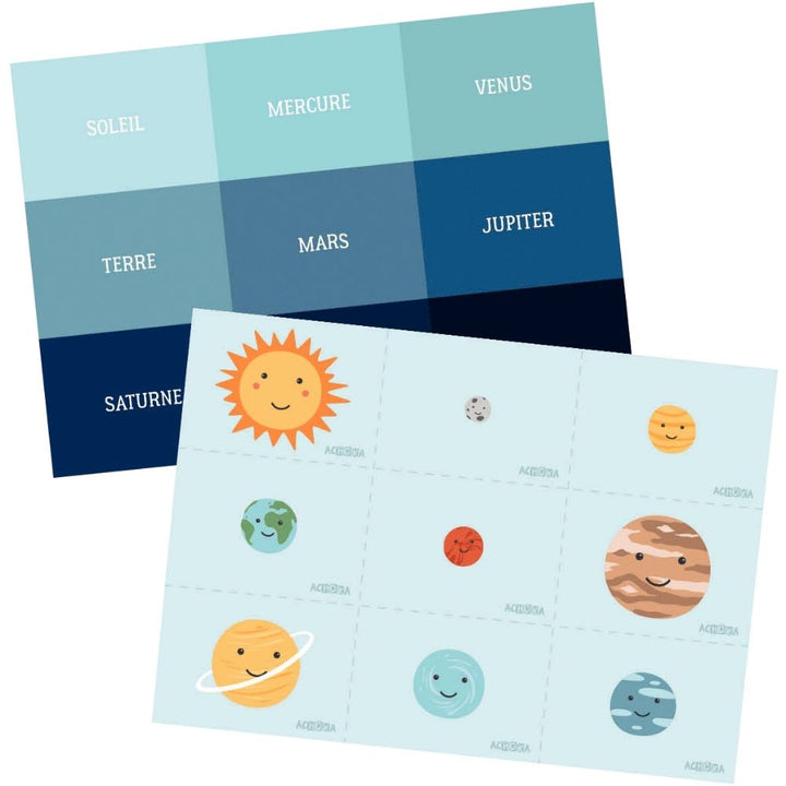 Tapis d'activité VMAT 280x50cm - Le système solaire