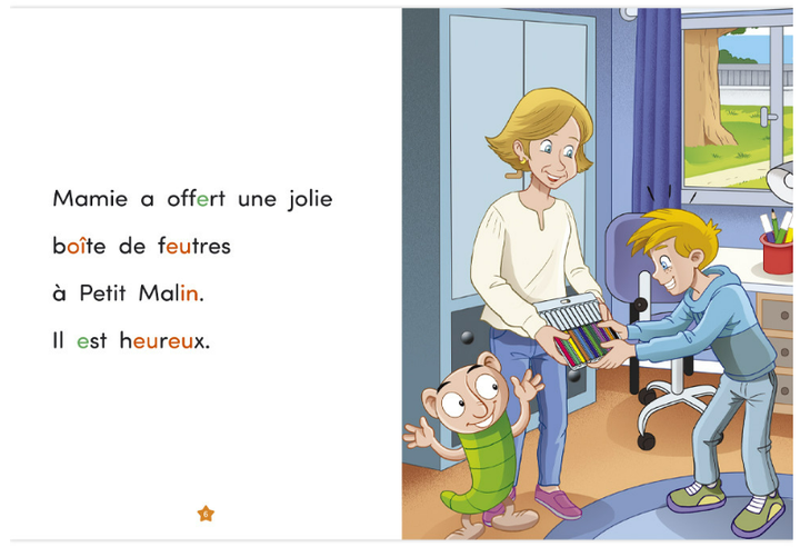 Apprendre à lire avec les Alphas : Un dessin étonnant…