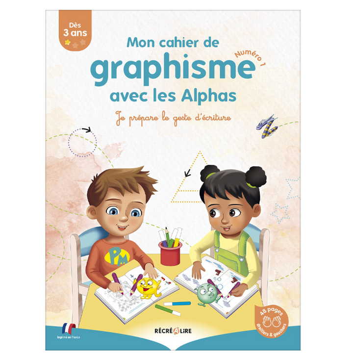 Mon cahier de graphisme niveau 1