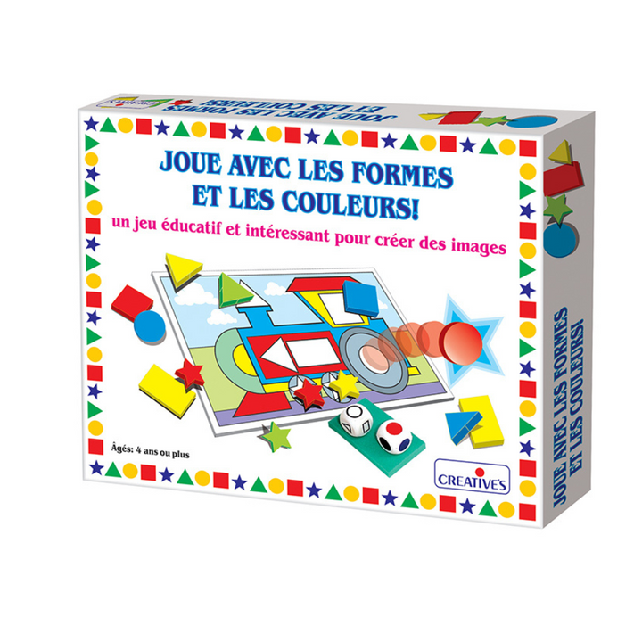 Amusez-vous avec les formes et les couleurs !