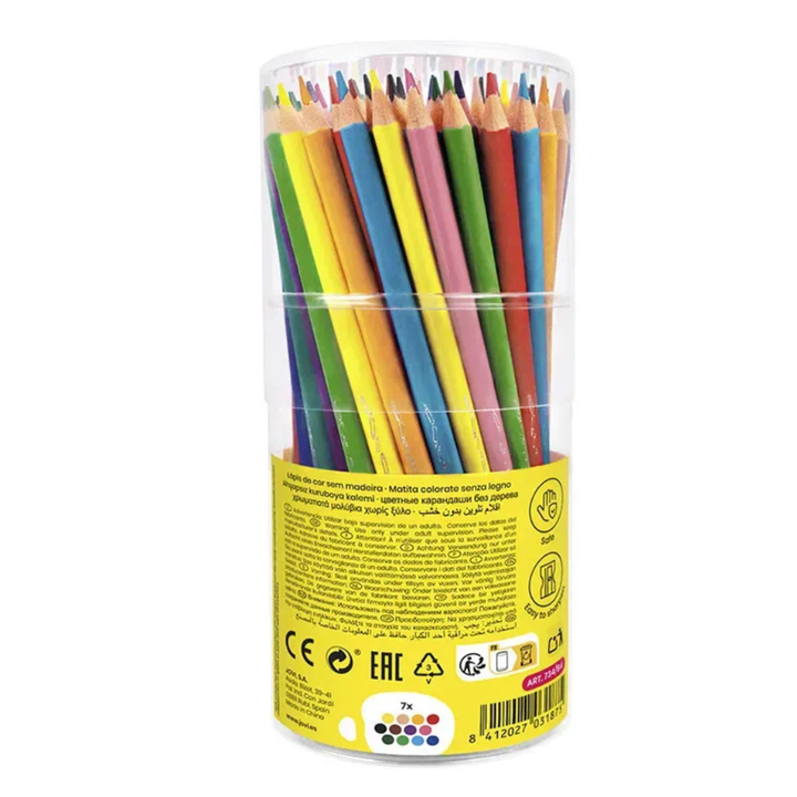 Pot De 84 Crayons De Couleur - 9 - Eveil Montessori Maroc