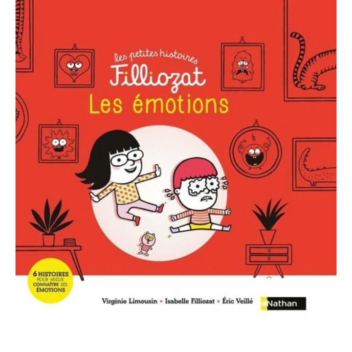 Le livre de mes émotions - 6 histoires pour comprendre ses sentiments au quotidien - dès 4 ans